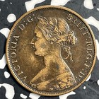 1861 Nova Scotia Large Cent Lot t0778 Nice 