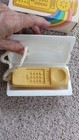 New Vintage Avon Push Button Phone Party Line Soap On A Rope New W  Box 1982