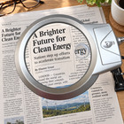 2 25x 5x Clip On Magnifying Glass  Flexible Gooseneck Magnifier For Crafts