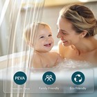 Clear Extra Long Shower Curtain Liner 72 X 84 Plastic Waterproof Peva