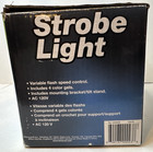 Strobe Light Stroboscope 4 Color Filters Variable Speed  240959 Party Disco New