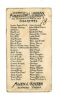1888 Allen   Ginter Tobacco Card American Indian Chiefs Striker Apache N2