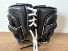 Winning Boxing Headgear Fg-5000 Black L Size Full Face Type Used Made In Japan