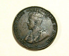 1925 Hong Kong 1 Cent Coin