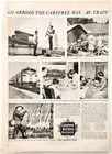 1956 Canadian National Railways Advertisement Canada Train Railroad Dwjj10