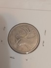 1940 Canada Quarter 25 Cents  800 Silver World Coin Very Good