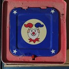 Schylling Tin Clown Jack-in-the-box Toy W  Hand Crank  Blue Star Box Not Working