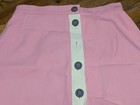 Escada Margaretha Ley Pencil Skirt 6 36 Pink Professional Feminine  missing Btn 