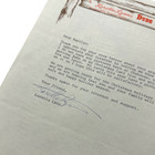 Loretta Lynn Autograph Signed 1980   s Typed Letter On Dude Ranch Stationary  Rare