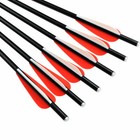 14-18  Fiberglass Crossbow Bolts Archery Arrows For Target Hunting Shooting 12x