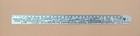 Vintage Soviet Russian Ussr Metal Ruler  30 Centimeter  Reference Line  Rare