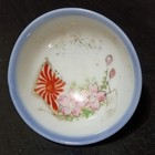 Ww2 Or Older Japanese Imperial Guard                       Sake Cup Cherry Blossoms   Flag