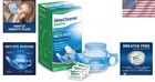 Comfortable Nasal Relief With Soft Tip Neti Pot And 30 Saline Packets - Bpa Free