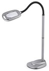 Light It  Multiflex 12-led Floor Magnifier Lamp  Silver