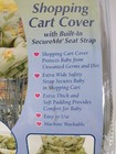 Nojo shopping Cart Cover W Built-in Secure Me Seat Strap