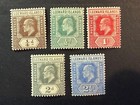 Leeward Islands   41 - 45  Mh  2026 Scott Catalogue Value   40 25