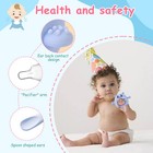 1pcs Teether Mittens Toys For 0-6 Months Toddlers Baby Chewing Toy For Sucking