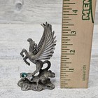 Spoontiques Pewter Pegasus Figurine M842 3 5  Winged Horse Statue