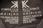 2017 Radiohead Tour Black T-shirt Dates Size Small Waste Clothing