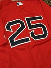 Rajai Davis Boston Red Sox Team game Issued Authentic Mlb Baseball Jersey 2017