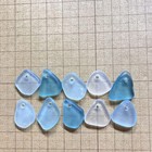 Pre-drilled Genuine Sea Glass Surf-tumbled From Japan  484
