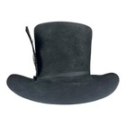 Reproduction 19th-century Militia Top Hat     Michael Agee   Son  Nashville Tn