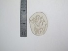 Vtg 1960s 70s Tattoo Flash Acetate Stencil Small Waiting Reaper Signed Rep1