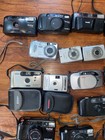 Lot Of 20 Vintage Cameras For Parts      Digital   Film Minolta Canon Olympus More