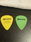 Megadeth Dave Mustaine Staged Used Wristband Guitar Pick