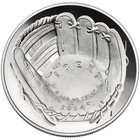 2014-p  1 Proof National Baseball Hall Of Fame 1 Oz  Silver Dollar Box Ogp   Coa