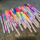 Lot Of 49 Sharpies     Bold   Fine Assorted Multi Color Markers