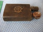 Antique Russian Army Soldier   s Bronze Lighter   imperial Double-headed Eagle  Ww I