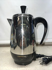 Farberware Superfast Fcp280 Stainless Steel Coffee Percolator 2-8 Cup Tested Ok