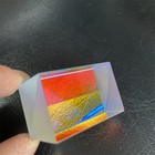 Defective Cross Dichroic X-cube Prism Optical Square Prism Rgb Combiner Splitter
