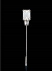Colorless White Baguette Cut Diamonds In 935 Argentium Silver Men s Lapel Pin