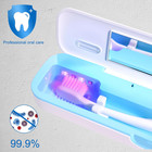 Uv Toothbrush Sanitizer Holder  Usb-c Rechargeable   Battery Powered