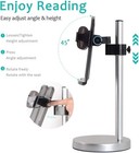 Height Adjustable Book Stand Holder For Reading Cook  Book  Document  Paperbacks