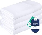 2 Pack Bulk Flat Sheet Set - Top Sheets - Soft 1800 Microfiber - Wrinkle   St   
