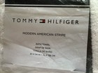 Tommy Hilfiger All American Stripe Cotton Bath Towel Collection 30 X 54 In