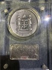 2018 Marvel Fiji 2 Oz Silver Avengers Infinity War Coin Thanos  antiqued  