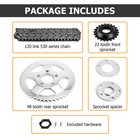 Chain Drive Sprocket Conversion Kit For Harley Sportster Xl 883 1200 2000-2003