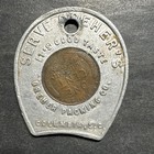 1958 D Dreher Packing Co Columbia Sc Encased Lincoln Cent Lucky Wheat Penny Meat