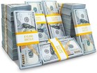 Fake-dollars-money-movie-prop-games-prank- 100-bills-100-2000-sheets-optional