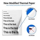200 Sheets Thermal Printer Paper 8 5 X 11 Inches Multi-type Kit  100 Folded     