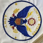 Wwii U s  Army Victory Scarf   Handkerchief Sister Wife Cameo Box Embroidered