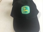 2 John Deere Adjustable Ball Caps New 