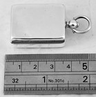 Antique Sterling Silver Sovereign Case - Rare Brick Shape - George Unite - 1903