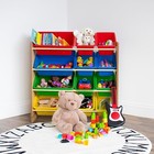 Organizador De Madera Para Juguetes Con 12 Compartimentos Grande Ni  os Ni  as New