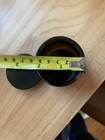 43 Amber Glass Jars  Round cylinder Shape  With Lid stopper