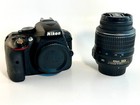 Nikon D5300 24 2 Mp Digital Slr Camera - Black  18-55mm F 3 5-5 6g Ed Vr Lens 